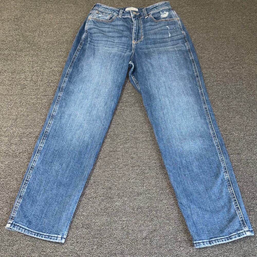 Abercrombie & Fitch The Mom High Rise Jean Women's Size 2R/26 Casual Minimalist